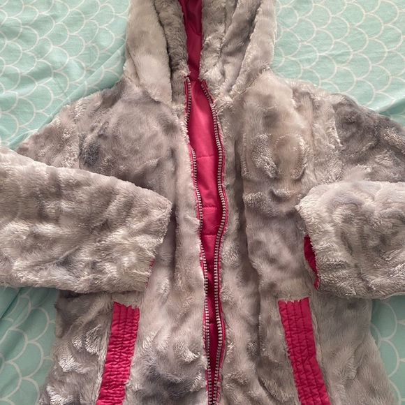 Slalom Reversible Faux Fur Jacket - Picture 7 of 7